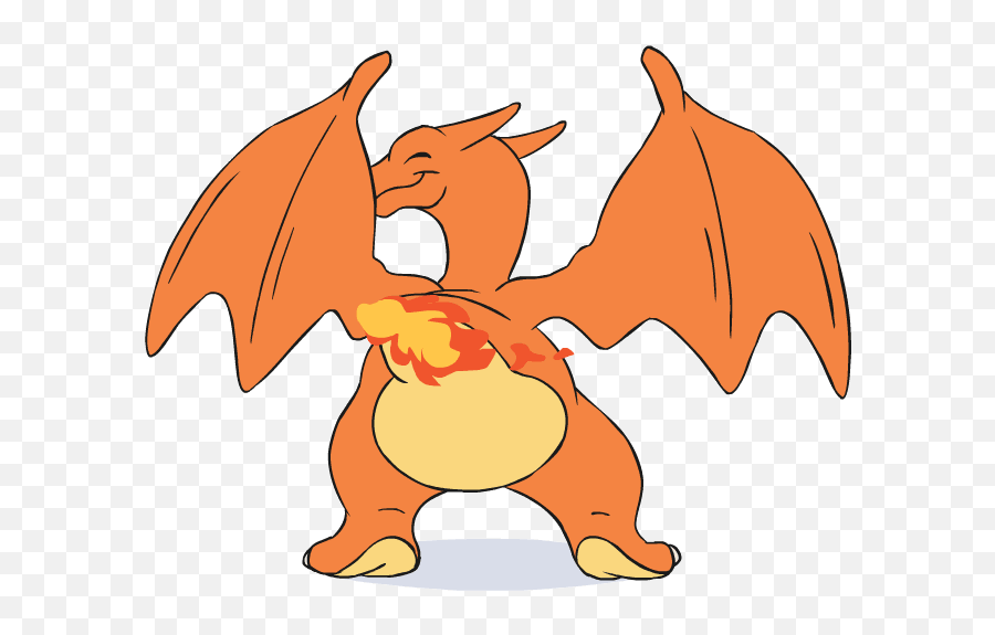 Charizard Butt Gif - Transparent Pokemon Dancing Gif Emoji,Emoji For Butt