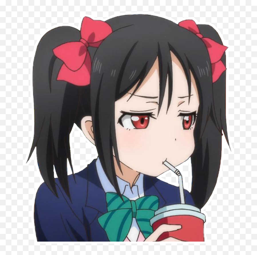 Anime Nico Niconiconii Lovelive Sticker Emoji,Nico Nico Nii Emoji