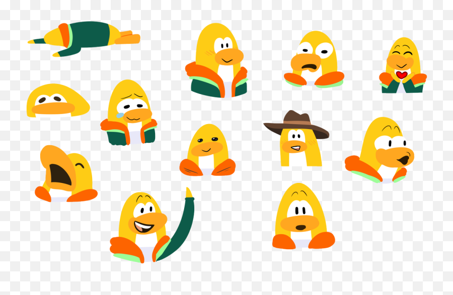 Maci Commissions Open On Twitter Hey Club Penguin - Happy Emoji,Band Name Using Emojis