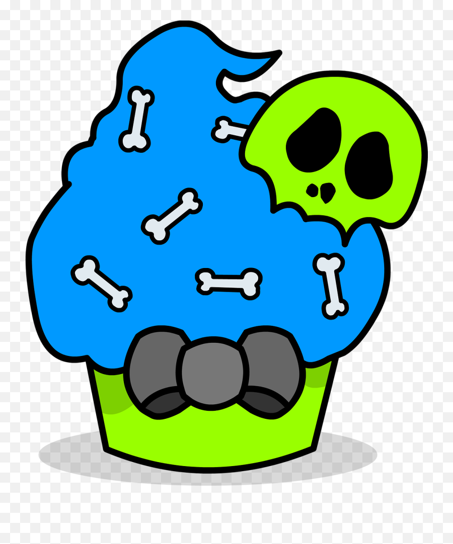 Zombiecupcakeskullfree Pictures Free Photos - Free Image Cupcake Emoji,Michael Jackson Emoji Twitter