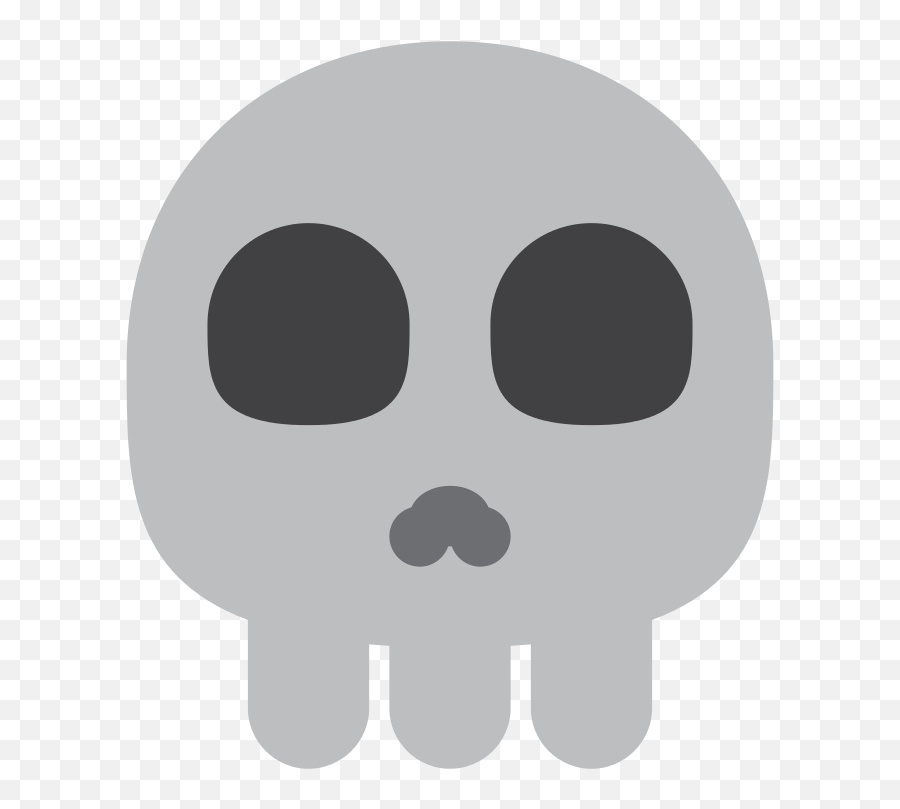 Skull Icon Of Flat Style - Available In Svg Png Eps Ai U0026 Icon Android Skull Emoji,Skull And Crossbones Emoji