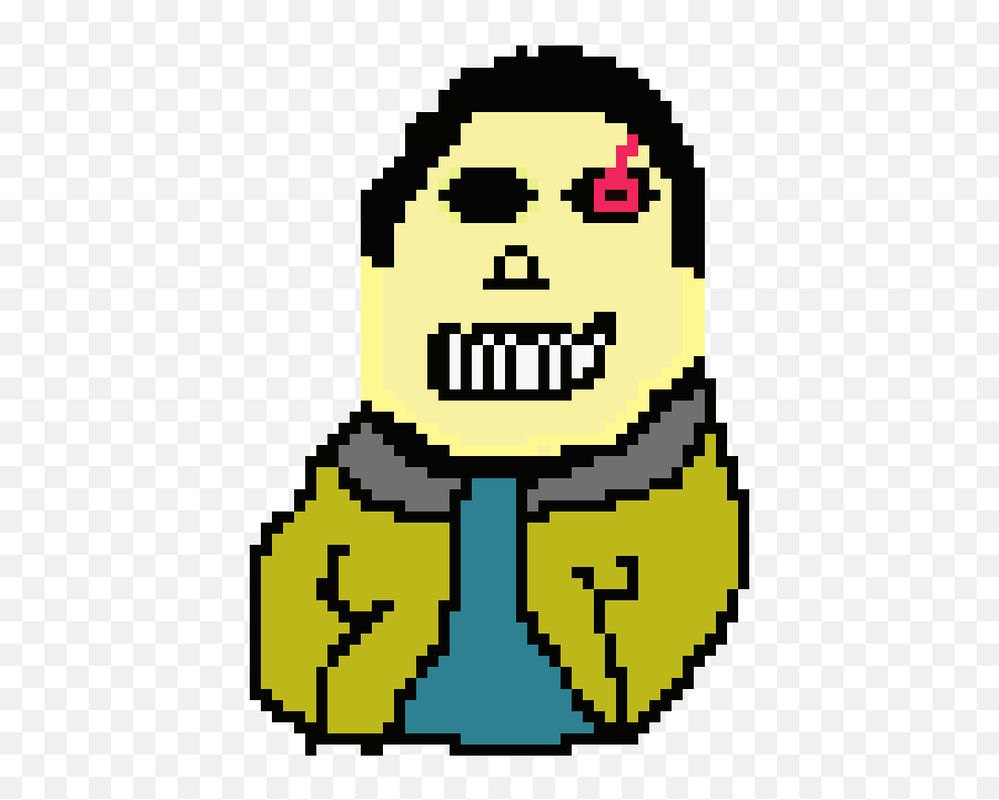 Gamertale Sans Pixel Art Maker - Happy Emoji,Undertale Emoticons Sans