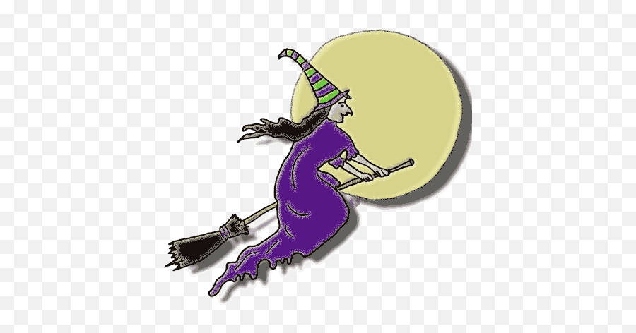 Halloween Clip Art Witch - Clipartsco Broom Emoji,Emoticon Witch And Cauldron Gif