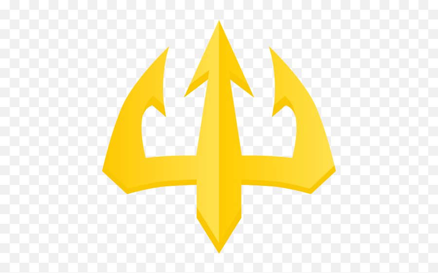Emoji Emblem Of The Trident Wprock - Automotive Decal,Plug Emoji