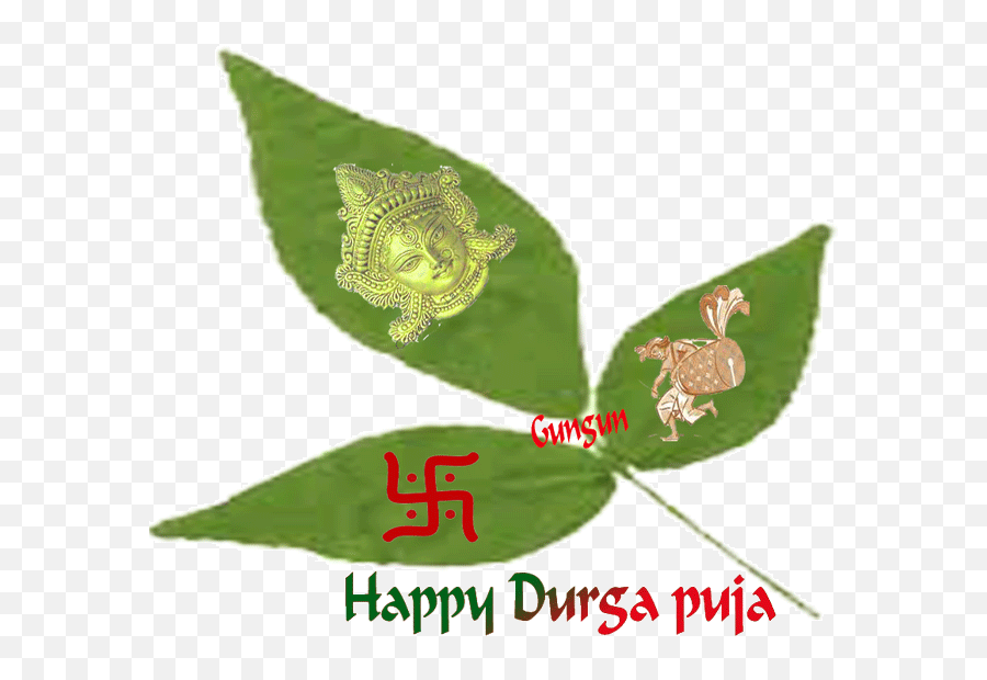 Happy Durga Puja - Art Emoji,Bengali Durga Puja Emotion