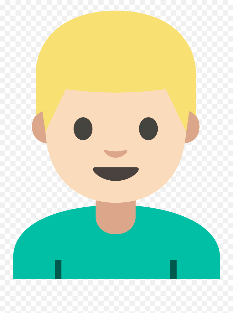 Tono De Piel Claro Emoji - Emoji De Hombre Rubio,Guero Emoji