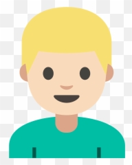 Tono De Piel Claro Emoji - Emoji De Hombre Rubio,Guero Emoji