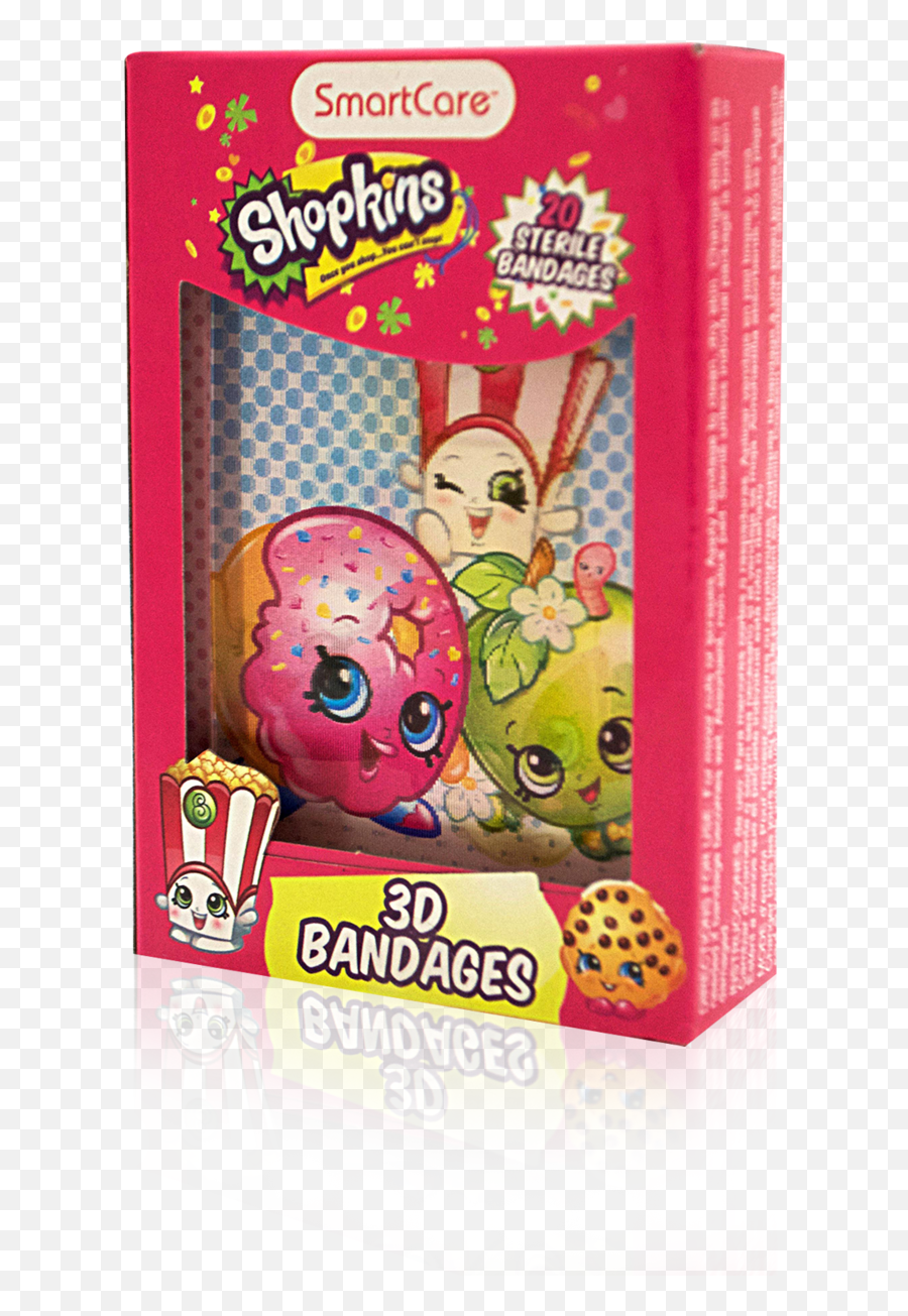 Shopkins Character Bandages 20 Count - Shopkins Emoji,Minion Egg Emoji