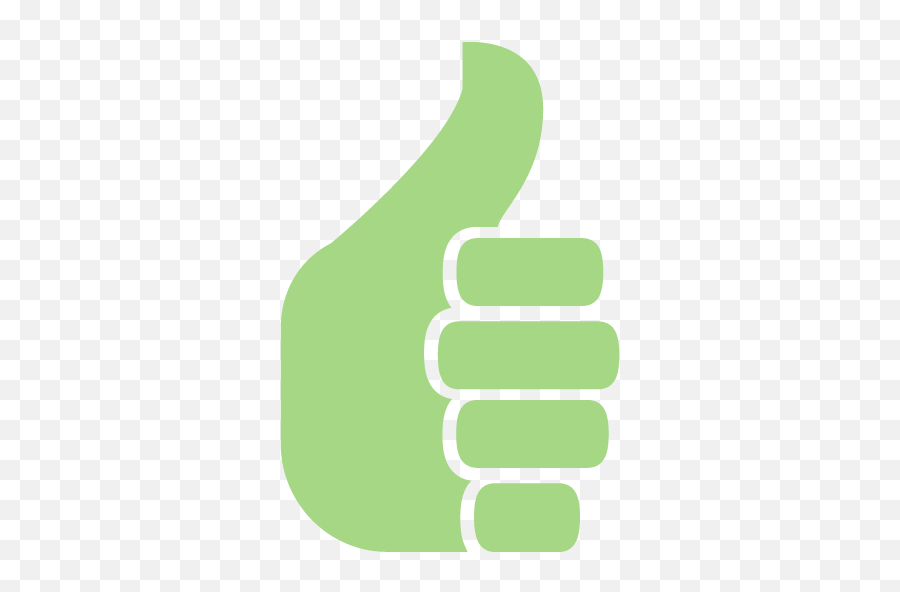 Guacamole Green Thumbs Up 3 Icon - Transparent Green Thumbs Up Png Emoji,Green Thumb Emoticon