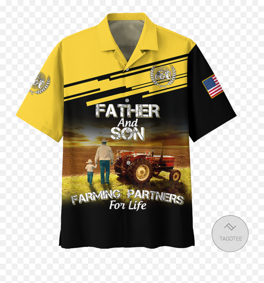 Father And Son Farming Partners For Emoji,Logic Over Emotion Shirt