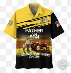 Father And Son Farming Partners For Emoji,Logic Over Emotion Shirt
