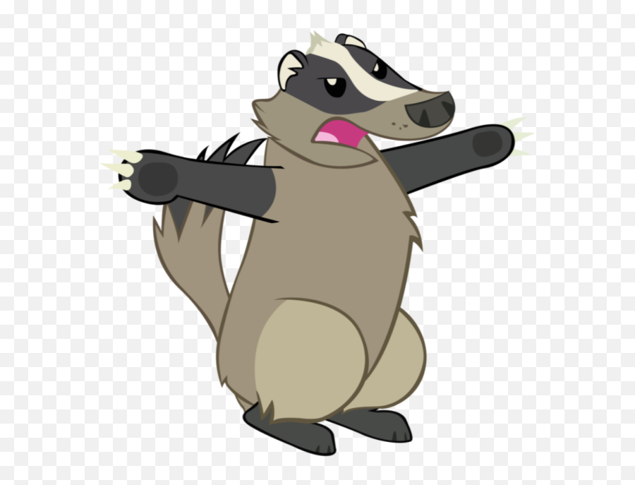 Badger Png And Vectors For Free - Cartoon Badger Png Emoji,Wisconsin Badger Emojis