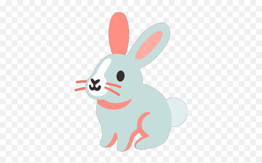 Colorful Bunnies - Android Bunny Emoji,Rabbit Emojis Discord