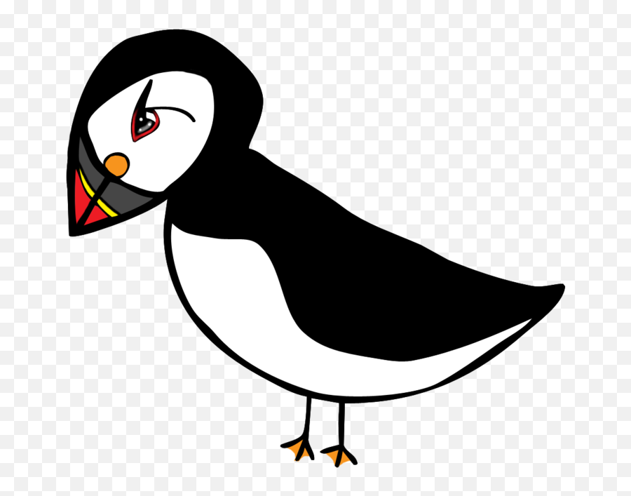 Puffin Clip Art - Clip Art Library Emoji,Puffin Emoticon