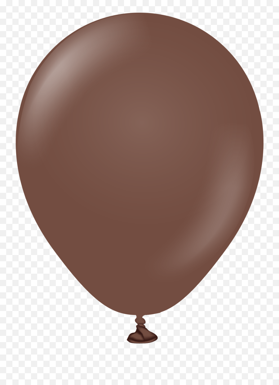 5 Kalisan Latex Balloons Standard Chocolate Brown 50 Per Emoji,Frozen Chocolate Emojis