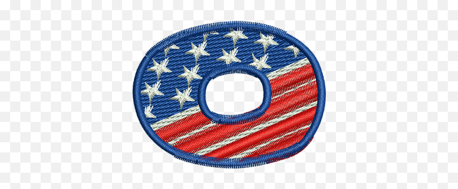 Star Spangled Letter O Embroidery Fabrics Patches For Jeans Emoji,Words Of Emotion That Start With O