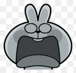 Spoiled Rabbit 1 By Binh Pham Emoji,Bunny Emoticon Line