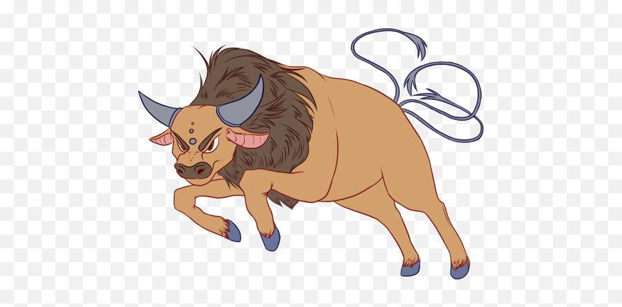 Tauros Pokemon Png Clipart Background Png Play Emoji,Emoji Bull Horn