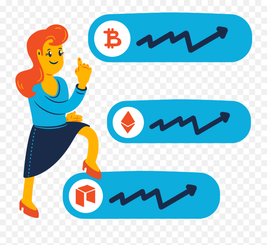 Crypto Portfolio Illustration In Png Svg Emoji,Blockchain Emoji