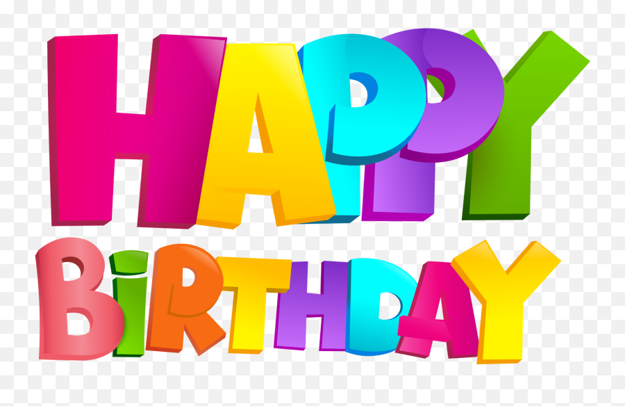 Design Clipart Happy Birthday Design Happy Birthday - Transparent Happy Birthday Png Emoji,Happy Birthday Emoticon Text Art