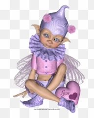 Girl Cartoon - Fairy Emoji,Snow Globe And Cookie Emoji