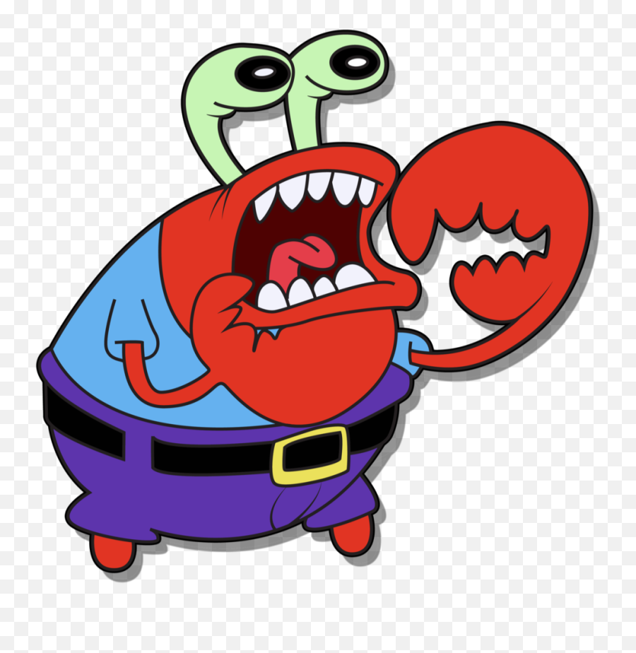 Mrkrabs - Mr Krabs Emoji,Shook Emoji