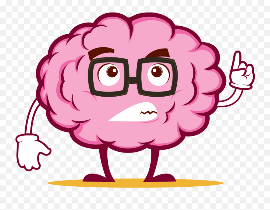 Brain Emoji Stickers By El Mehdi Laidouni - Transparent Emoji Brain,Rude Emoticons For Iphone