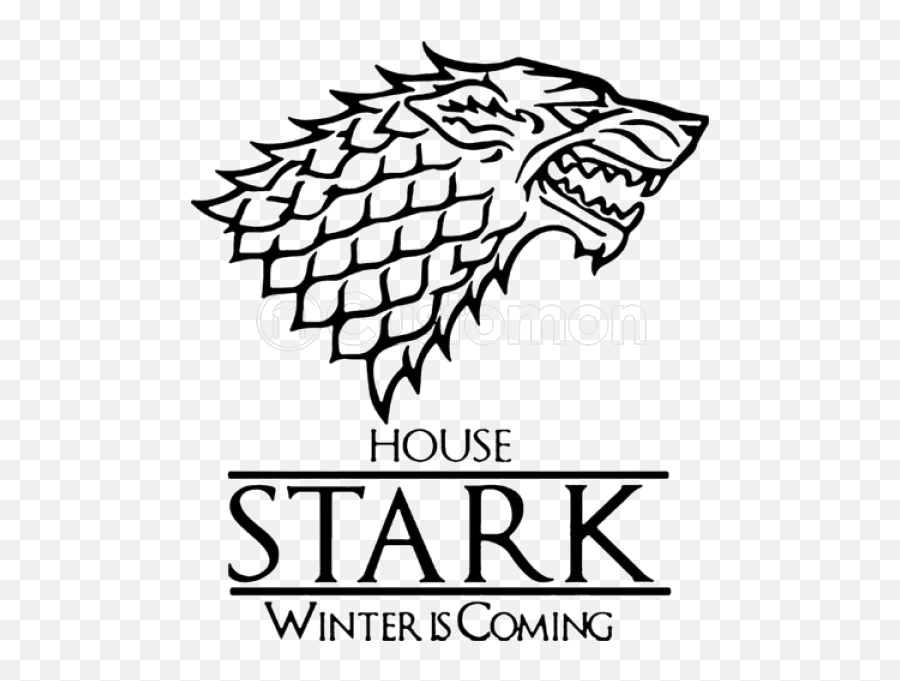 A Game Of Thrones Daenerys Targaryen House Stark Winter Is - House Stark Winter Is Coming Png Emoji,Game Of Thrones Twitter Emoji