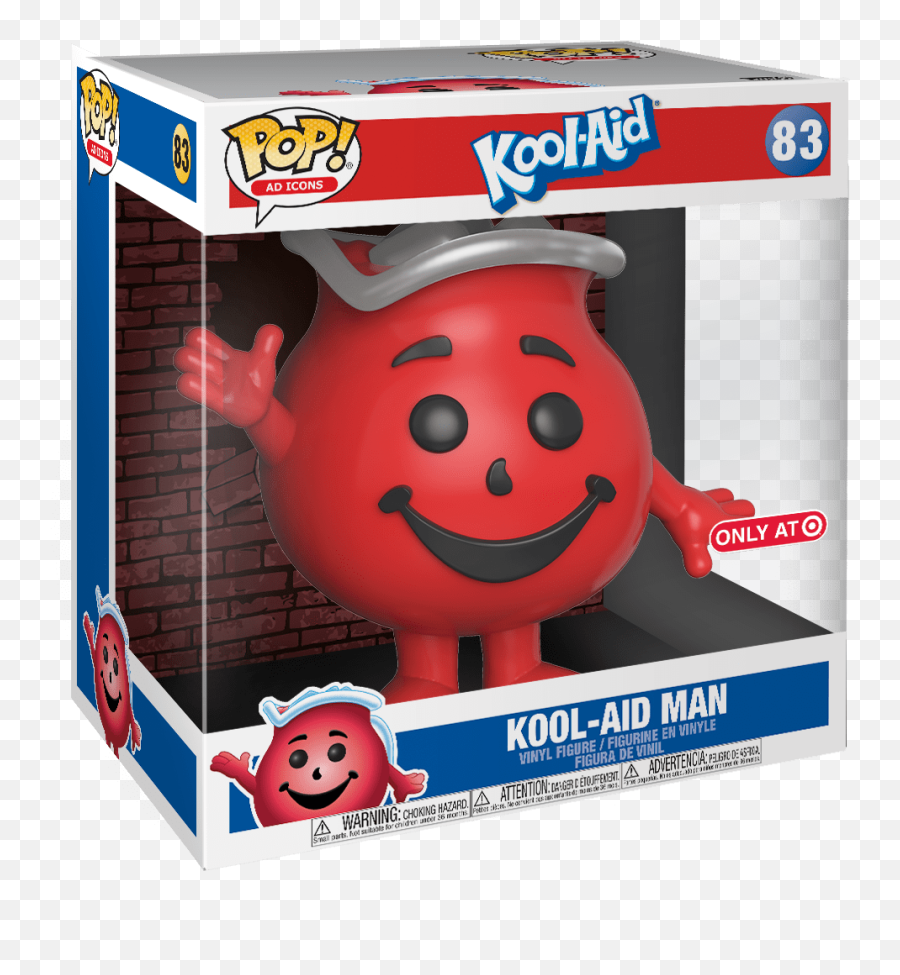 Kool - Kool Aid Funko Pop Emoji,Kool Aid Man Emoticon