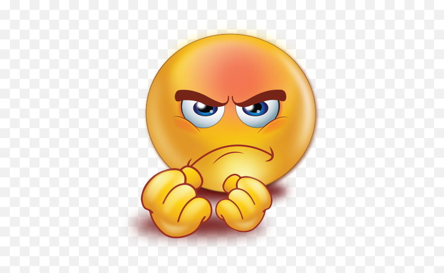 Popular And Trending Engry Stickers On Picsart - Angry Sad Emoji,Emoticon Molesto