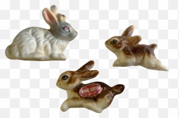 Bone China Miniatures Jackalope Baby - Domestic Rabbit Emoji,Emotions And Miniatures