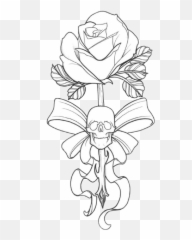 Skull Skullrose Rose Sticker By Amber Creason - Fictional Character Emoji,Amber Rose's Emojis