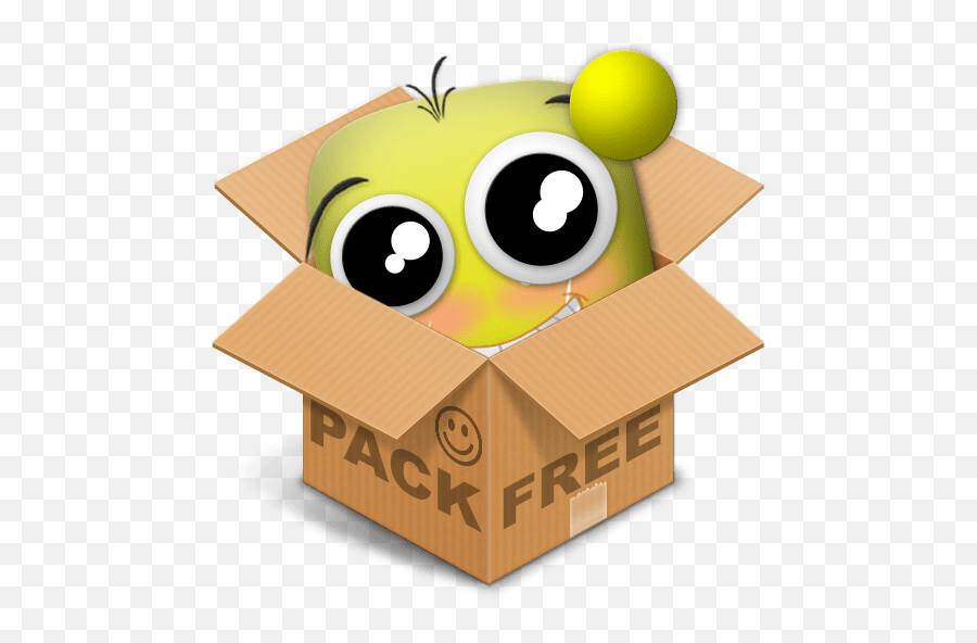 Emoticon Pack Cute Egg - Apkonline Cardboard Box Emoji,Box Emoticon