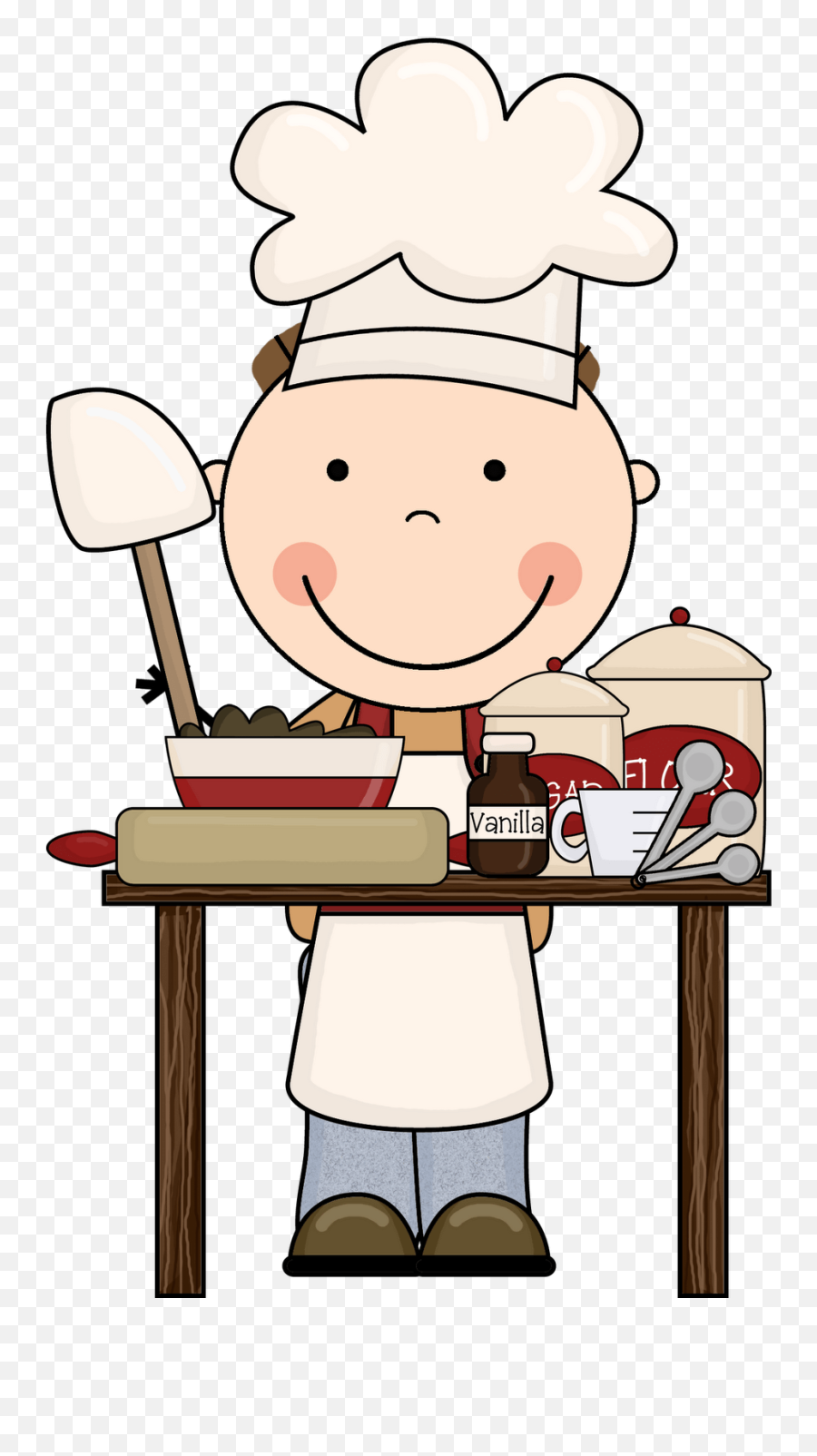 Free Cliparts Chef Mix Download Free - Kids Cooking Clipart Png Emoji,Italian Chef Emoticon Clipart