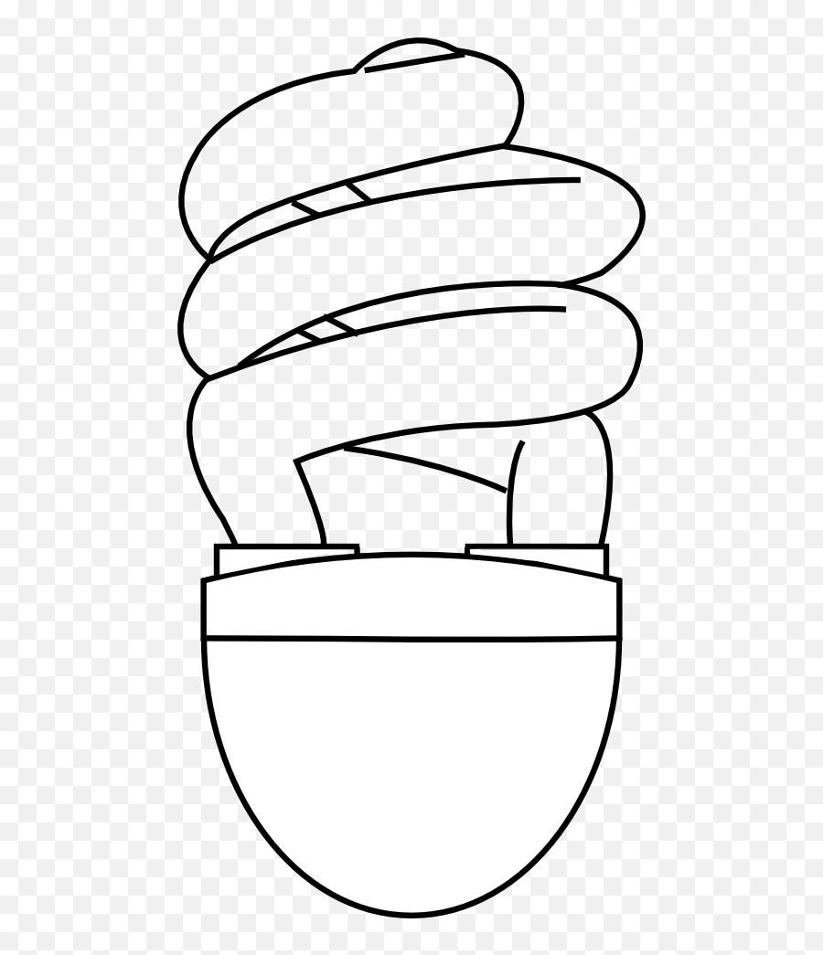 Cfl Compact Fluorescent Light Bulb - Compact Fluorescent Lamp Emoji,Lightbulb Emoticon Facebook