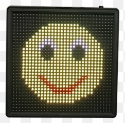 Exibição De Anúncio Led Em Windows Para Clientes Interação Com Aplicativo Móvel On - Line Display Inteligente Buy Presente De Natal Led Alto Brilho Dot Emoji,Emoticon Confirme