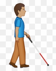 Man With Probing Cane Emoji,Emoticon Art Copy Paste Wheelchair