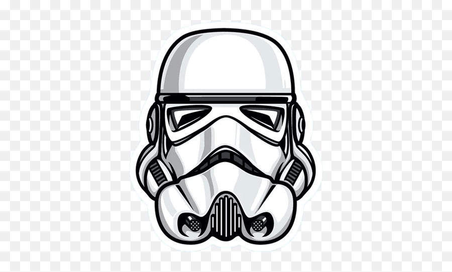 Star Wars Sticker Stormtrooper Lacrosse Protective Gear Clip Emoji,Whatsapp Star Wars Emojis