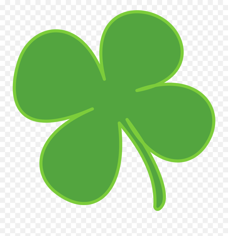 Ireland Shamrock Clip Art - St Day Clover Emoji,St Patrick's Day Emoji Art