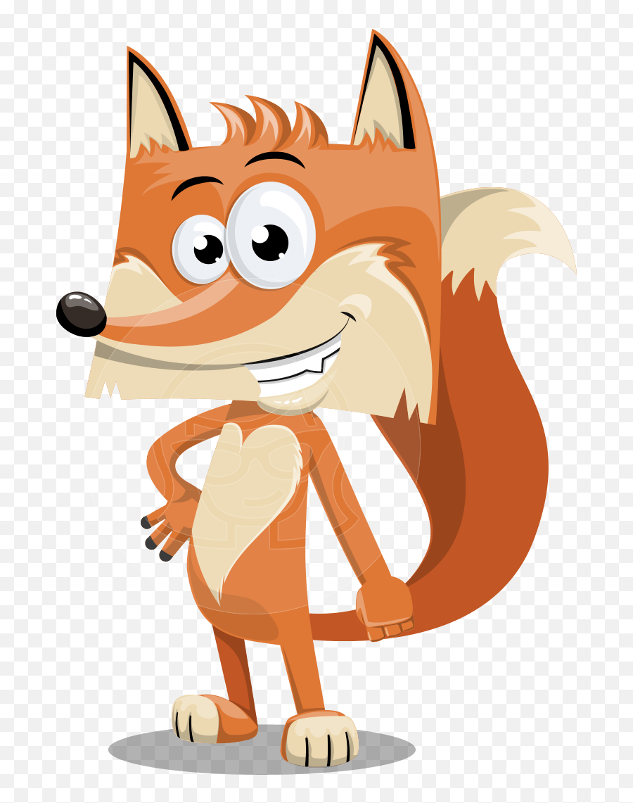 Funny Cartoon Fox Png U0026 Free Funny Cartoon Foxpng - Fox Cartoon Vector Emoji,Fox Emoji Android