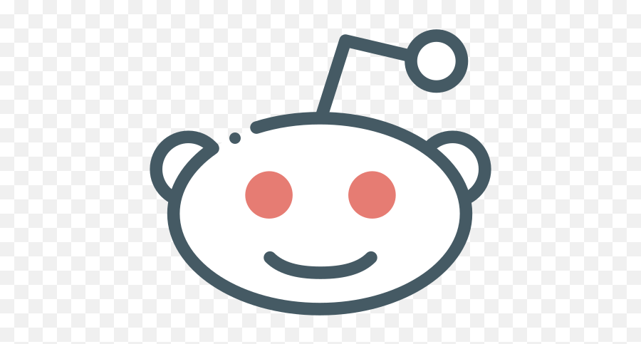 Logo Reddit Robot Free Icon Of Social Media And Logos - Reddit Snoo Emoji,Facebook Robot Emoticon