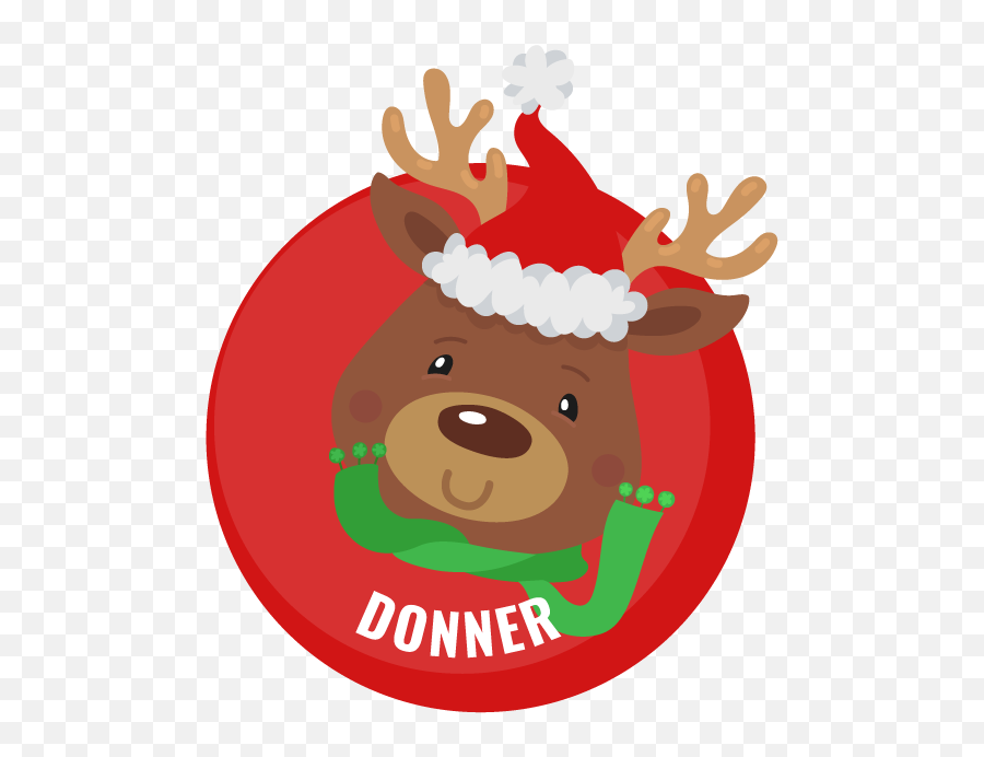 Been Naughty Or Nice - Reindeer Clipart With Names Emoji,Santa Emotions