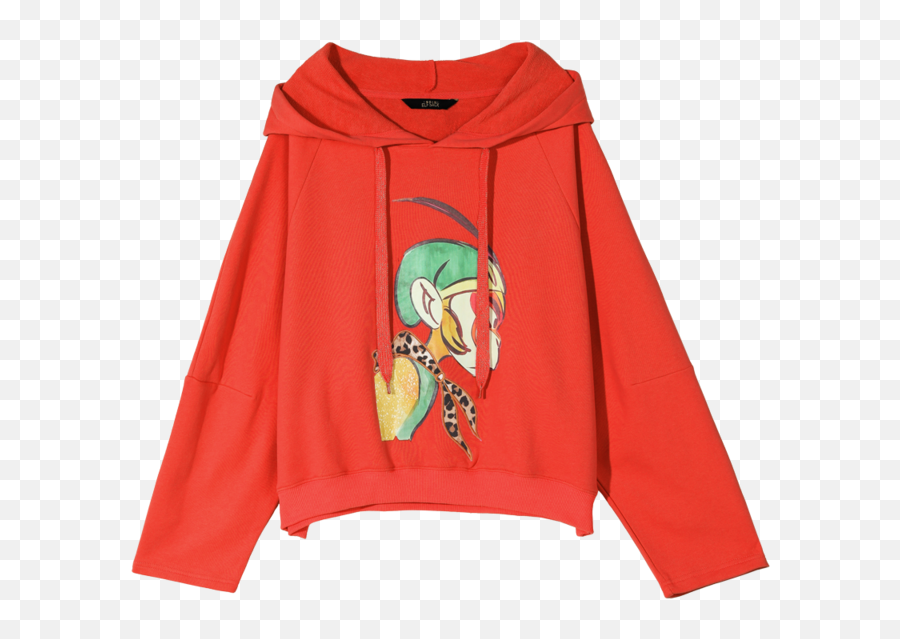 Elfsack Solid Cartoon Print Casual - Long Sleeve Emoji,Emoji Sweatshirt For Girls