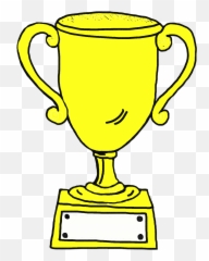1st Place Trophy Clipart 2 - Wikiclipart Cartoon Trophy Clipart Png Emoji,1st Place Emoji