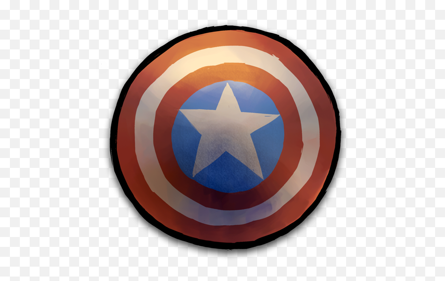 Comics Captain America Shield Icon - Warren Street Tube Station Emoji,Captain America Emoji