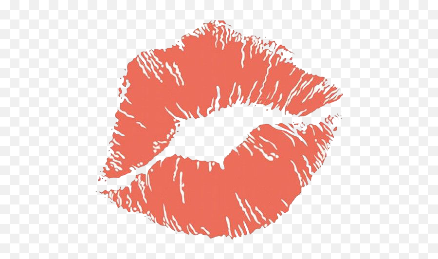 Download Png Kiss Mark Png U0026 Gif Base - Black Lips Sticker Emoji,Kissing Emoji Png