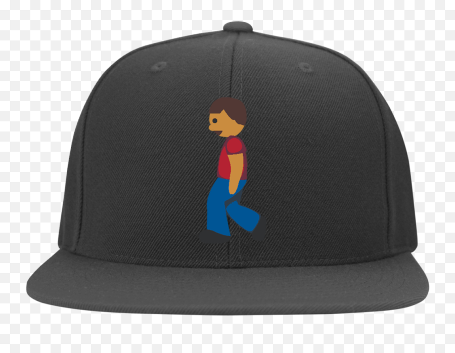 Download Hd Man Walking Emoji 6297f - Superhero,Emoji Baseball Cap