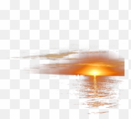 Sunrise Sun Sunset Sticker - Sunset Over Water Png Emoji,Sunrise Emoji
