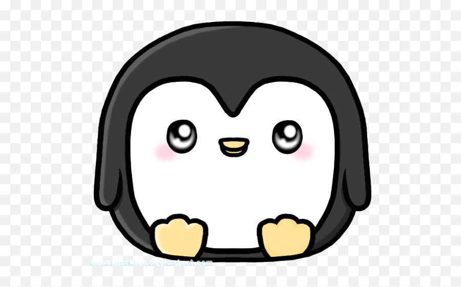 Chibi Penguin - Chibi Penguin Transparent Emoji,Penguin Emoji