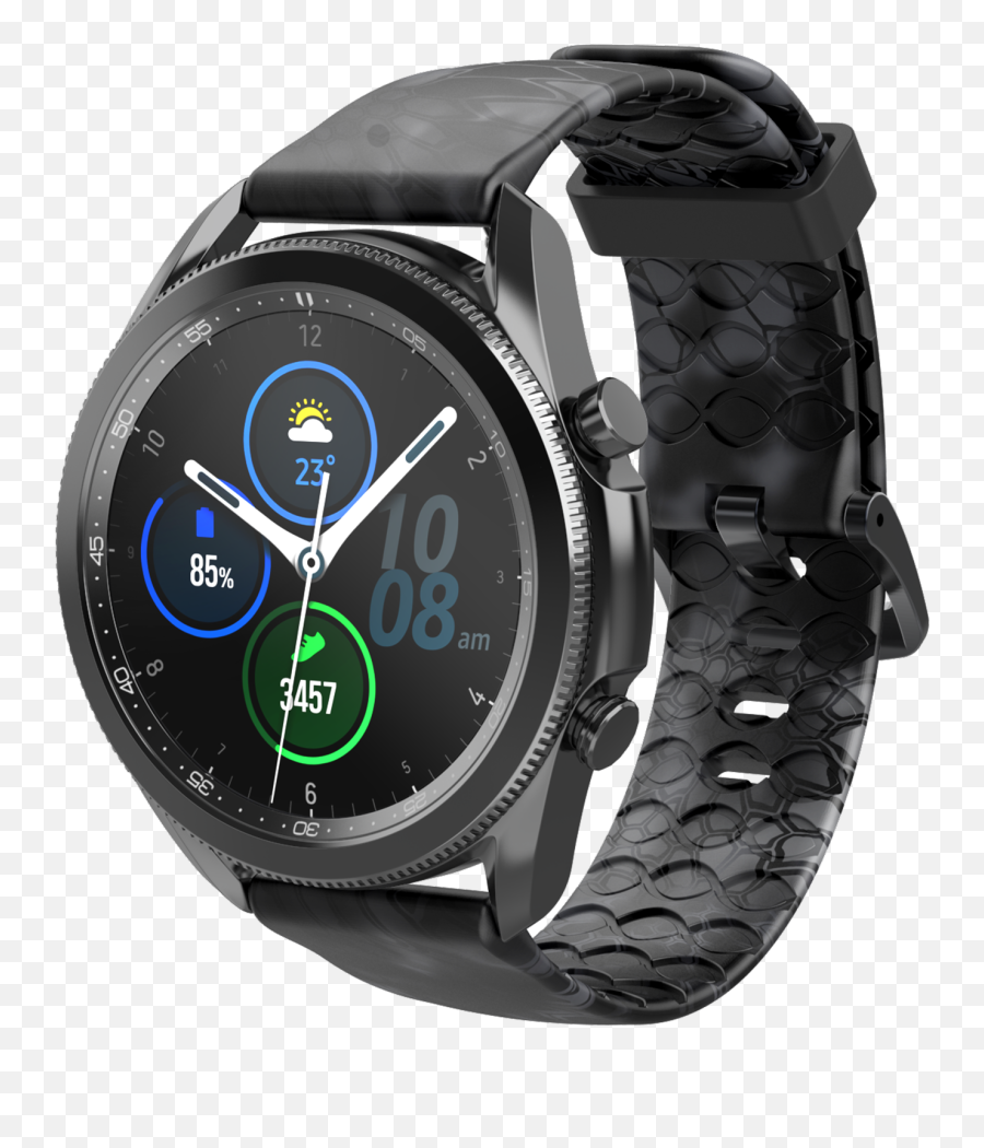 Kryptek Typhon Camo Samsung 22mm Watch - Groove Life Samsung Watch Bands Emoji,Emotion Gray Silicone Smartwatch